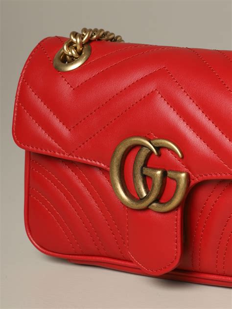 carteras gucci roja